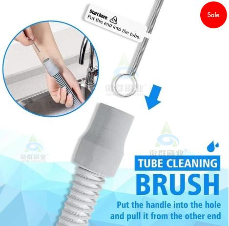 Stainless Stem CPAP Tube Brush