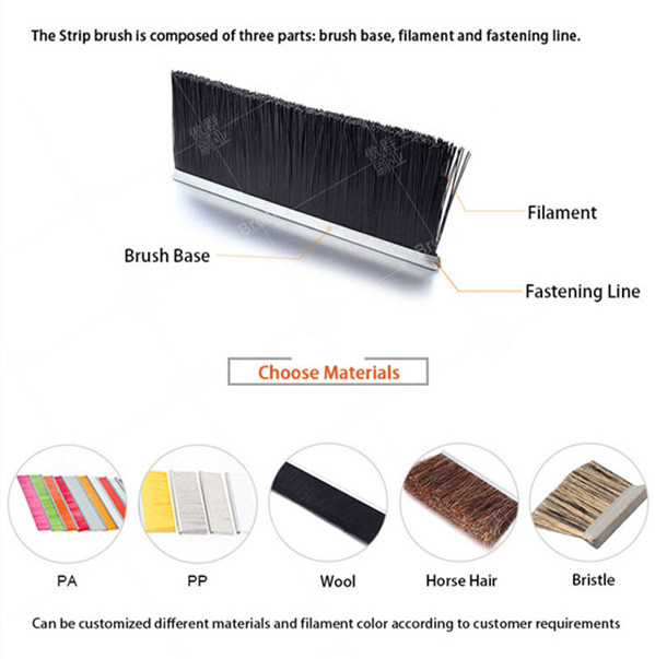 Strip Brushes For Conveyors