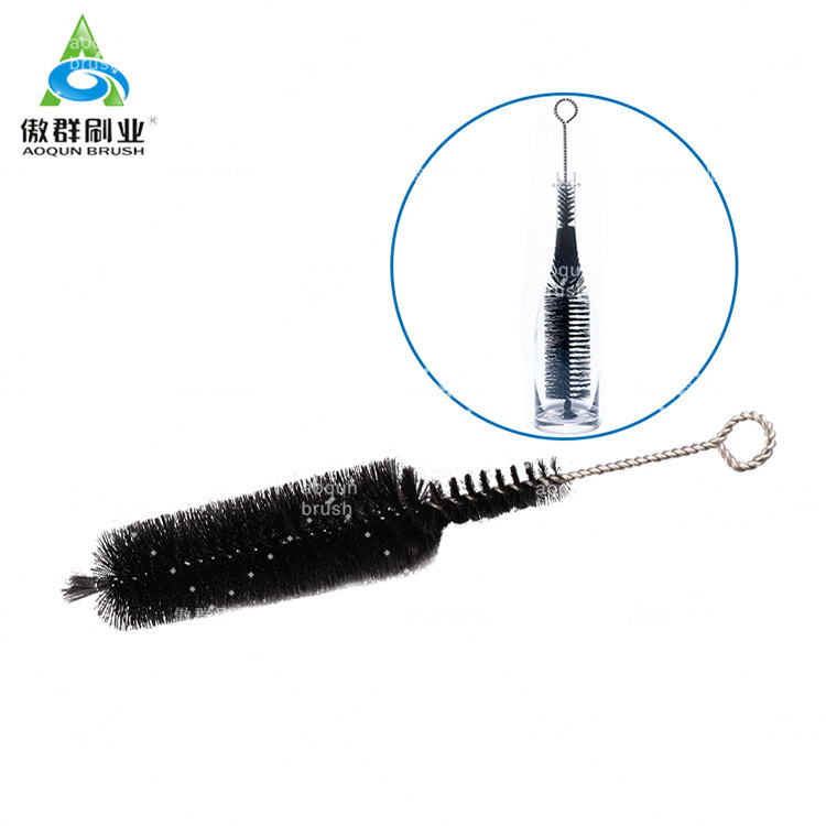 Bottle cleaning brush black